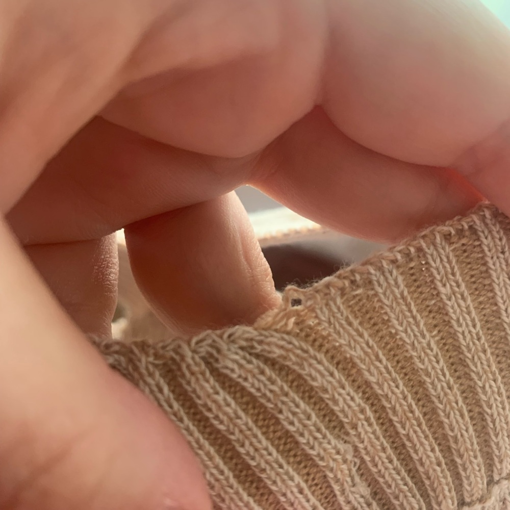 JLUXLABEL Ribbed Bodysuit - Beige - Picture 6 of 6